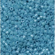 Miyuki delica beads 11/0 - Opaque luster medium turquoise blue DB-218